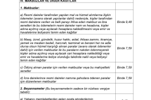 2024 YILINDA UYGULANACAK DAMGA VERGİSİ TUTARLARI HK.