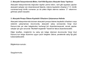 DEPREM BÖLGESİNDE VERİLECEK BEDELSİZ BARINMA HİZMETLERİ VE AKARYAKIT SATIŞLARI HAKKINDA VUK SİRKÜLERİ YAYINLANDI.